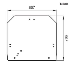 John Deere 5065E Arka Camı