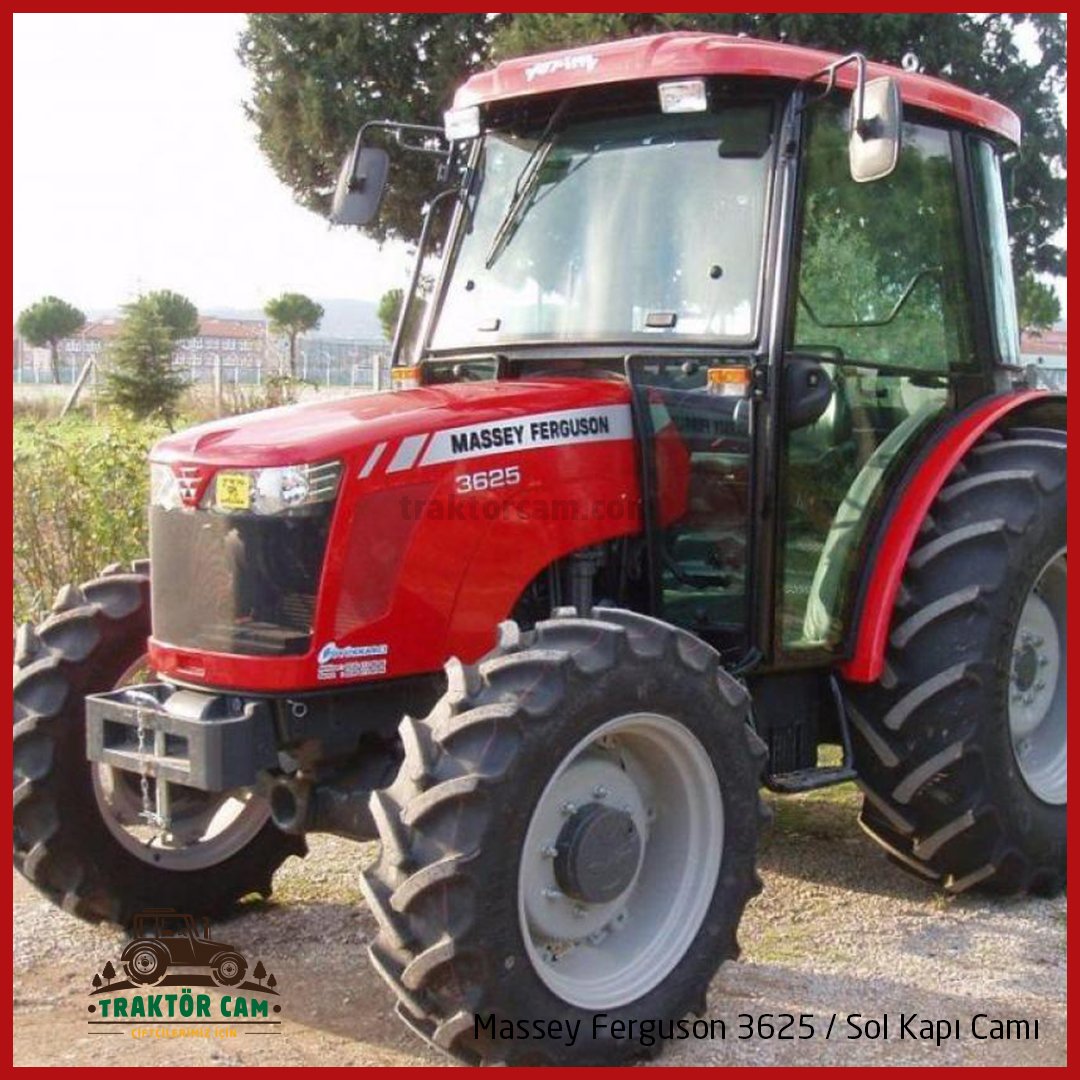 Massey Ferguson 3625 Sağ Kapi Camı