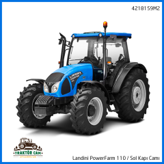 Landini PowerFarm 110 Sol Kapı Camı