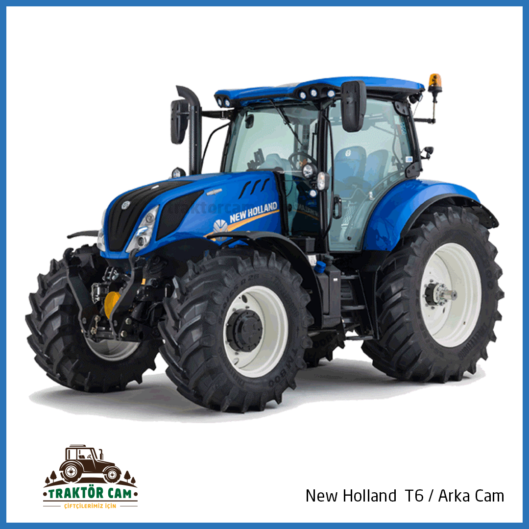 New Holland T6 Arka Camı