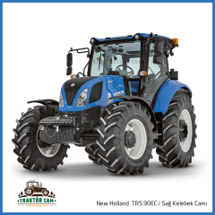 New Holland TR5.90EC Sağ Kelebek Camı